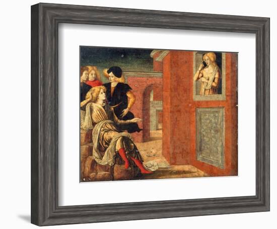 Scene from a Novella, c.1475-Liberale da Verona-Framed Giclee Print