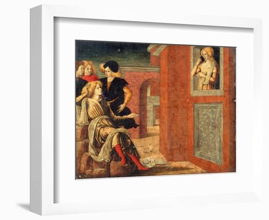 Scene from a Novella, c.1475-Liberale da Verona-Framed Giclee Print