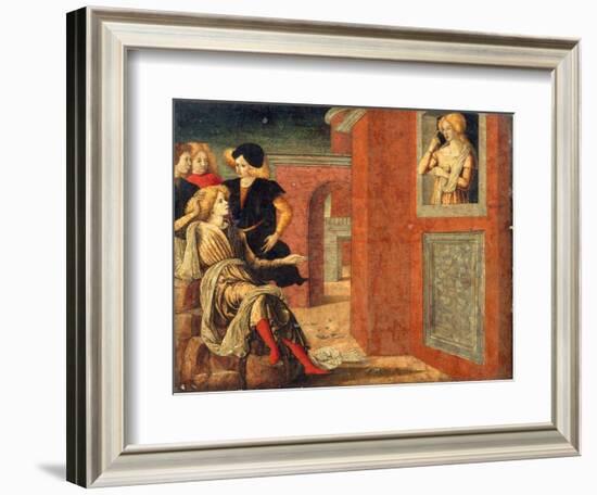 Scene from a Novella, c.1475-Liberale da Verona-Framed Giclee Print