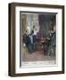 Scene from a Play About Sherlock Holmes-Fred Pegram-Framed Art Print
