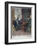 Scene from a Play About Sherlock Holmes-Fred Pegram-Framed Art Print