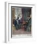 Scene from a Play About Sherlock Holmes-Fred Pegram-Framed Art Print