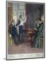 Scene from a Play About Sherlock Holmes-Fred Pegram-Mounted Art Print