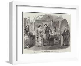 Scene from A Pretty Piece of Business, at the Haymarket Theatre-null-Framed Giclee Print