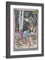 Scene from a Russian Fairy Tale, 1899-Ivan Bilibine-Framed Giclee Print