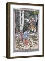 Scene from a Russian Fairy Tale, 1899-Ivan Bilibine-Framed Giclee Print