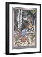 Scene from a Russian Fairy Tale, 1899-Ivan Bilibine-Framed Giclee Print