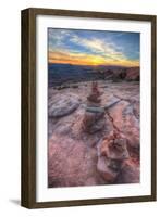 Scene from a Sunset Hike, Southern Utah-Vincent James-Framed Photographic Print