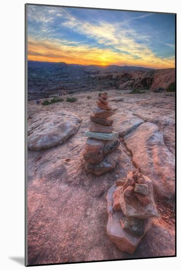 Scene from a Sunset Hike, Southern Utah-Vincent James-Mounted Photographic Print
