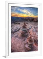 Scene from a Sunset Hike, Southern Utah-Vincent James-Framed Photographic Print