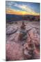 Scene from a Sunset Hike, Southern Utah-Vincent James-Mounted Photographic Print