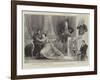 Scene from A Woman's Reason, the New Play at the Shaftesbury Theatre-null-Framed Giclee Print