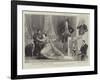 Scene from A Woman's Reason, the New Play at the Shaftesbury Theatre-null-Framed Giclee Print