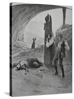 Scene from Act II of Daughter of Jorio-Gabriele D'Annunzio-Stretched Canvas