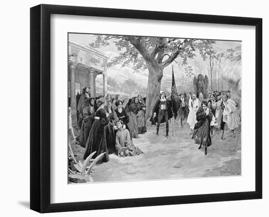 Scene from Act III of Daughter of Jorio-Gabriele D'Annunzio-Framed Giclee Print