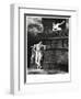 Scene from Act III of "Romeo and Juliet" by William Shakespeare-Achille Deveria-Framed Giclee Print