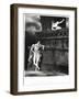 Scene from Act III of "Romeo and Juliet" by William Shakespeare-Achille Deveria-Framed Giclee Print