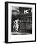 Scene from Act III of "Romeo and Juliet" by William Shakespeare-Achille Deveria-Framed Giclee Print