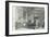 Scene from Act Iv of the Opera 'La Boheme', by Giacomo Puccini (1858-1924) (B/W Photo)-null-Framed Giclee Print