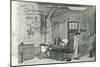 Scene from Act Iv of the Opera 'La Boheme', by Giacomo Puccini (1858-1924) (B/W Photo)-null-Mounted Giclee Print