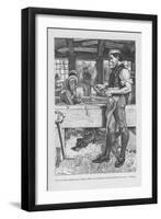 Scene from Adam Bede by George Eliot, C1885-William Small-Framed Giclee Print