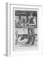 Scene from Adam Bede by George Eliot, C1885-William Small-Framed Giclee Print