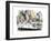 Scene from Alice's Adventures in Wonderland by Lewis Carroll, 1865-John Tenniel-Framed Giclee Print