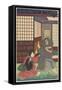 Scene from an Unidentified Play, 1830-1844-Utagawa Kunisada-Framed Stretched Canvas