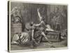 Scene from Antony and Cleopatra, at Drury Lane Theatre-David Henry Friston-Stretched Canvas