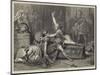 Scene from Antony and Cleopatra, at Drury Lane Theatre-David Henry Friston-Mounted Giclee Print