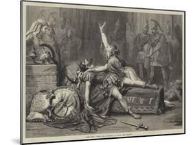 Scene from Antony and Cleopatra, at Drury Lane Theatre-David Henry Friston-Mounted Giclee Print