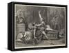 Scene from Antony and Cleopatra, at Drury Lane Theatre-David Henry Friston-Framed Stretched Canvas