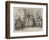 Scene from Apple Blossoms, at the Vaudeville Theatre, Old Baggs Lecturing-David Henry Friston-Framed Giclee Print