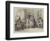 Scene from Apple Blossoms, at the Vaudeville Theatre, Old Baggs Lecturing-David Henry Friston-Framed Giclee Print