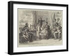 Scene from Apple Blossoms, at the Vaudeville Theatre, Old Baggs Lecturing-David Henry Friston-Framed Giclee Print