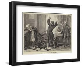 Scene from Arkwright's Wife, at the Globe Theatre-David Henry Friston-Framed Giclee Print