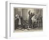 Scene from Arkwright's Wife, at the Globe Theatre-David Henry Friston-Framed Giclee Print