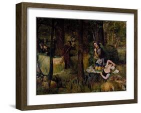 Scene from 'As You Like It' by William Shakespeare-Walter Howell Deverell-Framed Giclee Print