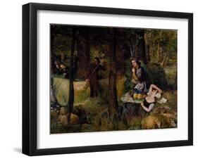 Scene from 'As You Like It' by William Shakespeare-Walter Howell Deverell-Framed Giclee Print