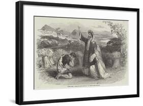 Scene from Azael, or the Prodigal, at Drury-Lane Theatre-null-Framed Giclee Print