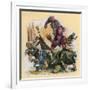 Scene from Beowulf-Andrew Howat-Framed Giclee Print