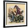 Scene from Beowulf-Andrew Howat-Framed Giclee Print