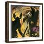 Scene from Beowulf-Andrew Howat-Framed Giclee Print