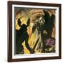 Scene from Beowulf-Andrew Howat-Framed Giclee Print