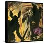 Scene from Beowulf-Andrew Howat-Framed Stretched Canvas