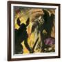 Scene from Beowulf-Andrew Howat-Framed Giclee Print