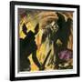 Scene from Beowulf-Andrew Howat-Framed Giclee Print