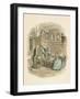 Scene from Bleak House by Charles Dickens, 1852-1853-Hablot Knight Browne-Framed Giclee Print