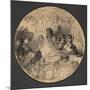 Scene from Bohemian Life, 1855-57-James Abbott McNeill Whistler-Mounted Giclee Print