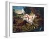 Scene from Byron's Poem Mazeppa, C1820-null-Framed Giclee Print